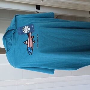 Life is good crusher tee